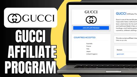 Gucci affiliate program usa